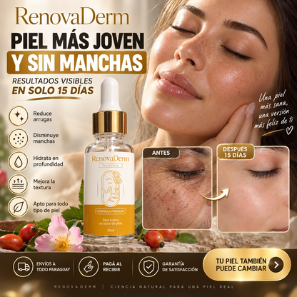 RenovaDerm — Sérum Facial Antiedad