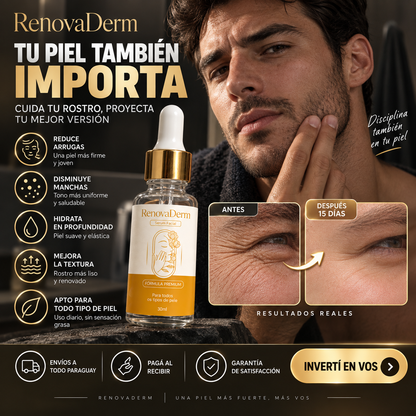 RenovaDerm — Sérum Facial Antiedad