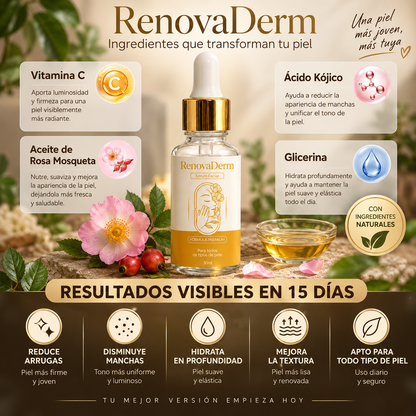 RenovaDerm — Sérum Facial Antiedad
